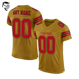 Camiseta deportiva personalizada para jóvenes, camiseta de fútbol transpirable en blanco, cosida, con nombre impreso de talla grande, venta al por mayor - Product Image 6