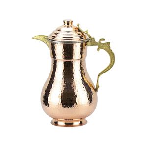 Nuevo diseño decorativo, jarra lujosa hecha a mano, mesa de cobre puro, bebida ecológica, regalo de Metal personalizado - Product Image 1