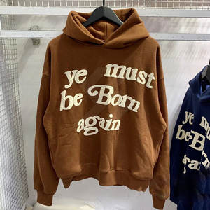 Utilisation en extérieur Meilleures ventes Basics Puff Printing Hoodies Fashion Wear Durable Material Puff Printing Hoodies - Product Image 3