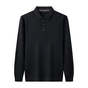 Taille U 220 GSM 80% Coton 20% Polyester Polo brodé Premium Personnalisé Activewear Polo à manches longues pour hommes - Product Image 3