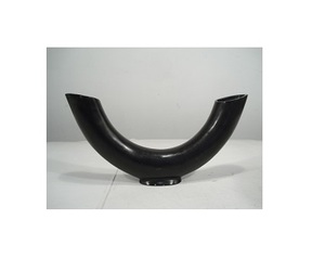 Maceta de hierro/maceta de decoración negra jarrón negro - Product Image 3