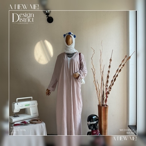 Robe modeste élégante et sereine, abaya confortable et élégante - Product Image 2