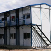 Casa prefabricada de estructura de acero con diseño contemporáneo de panel sándwich para dormitorio de taller y uso personalizado - Product Image 2