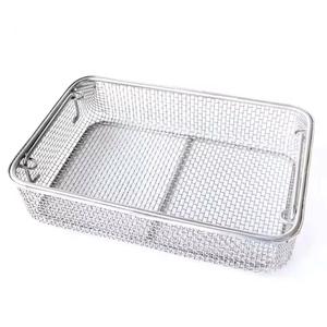 Bandeja de Esterilización Dental de Acero Inoxidable de 11 Pulgadas para Hospital, Fuente de Alimentación Manual con Cubierta, Juego de Instrumentos - Product Image 5