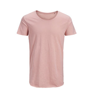 Venta al por mayor en blanco personalizado gráfico camiseta 260G algodón blanco camiseta de peso pesado de gran tamaño serigrafiado cuello redondo Camiseta hombres - Product Image 1