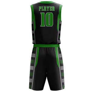 Uniforme de Baloncesto de Alta Calidad para Tallas Grandes, Conjunto sin Mangas, Transpirable, Sublimado, Diseño Personalizado con Logotipo, Antibacteriano - Product Image 3