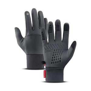 Gants de moto en polyester et coton à doigts entiers pour hommes et femmes avec maille respirante et paume antidérapante Sports de plein air - Product Image 2