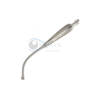 Instrumento quirúrgico reutilizable de tubo de succión Andrews para uso en oído, nariz y garganta Tubo de succión Andrews - Product Image 1