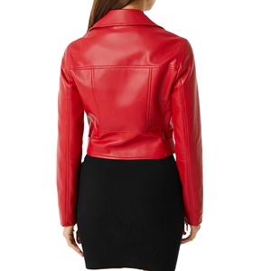 Chaquetas de Cuero para Mujer, Nuevas Llegadas, al Mejor Precio, de Secado Rápido, Transpirables, Tallas Grandes, Chaquetas de Cuero Genuino - Product Image 3