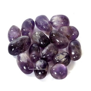 หินผลึกหินอเมทิสต์ธรรมชาติหินบำบัดก้อนกรวดหินร่วงทำด้วยมือคริสตัลขัดเงาหินก้อนก้อนใหญ่ขายส่ง - Product Image 1