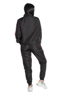 Ensemble de jogging coupe-vent d'hiver unisexe survêtement en tissu de nylon 100% personnalisé avec spandex vente en gros OEM - Product Image 2