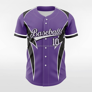 Conjuntos de Camisetas de Béisbol Personalizadas para Hombre, Transpirables, 100% Poliéster, Diseño Personalizado, Uniformes de Equipo con Colores y Logotipo Personalizados, Talla 3XL - Product Image 5