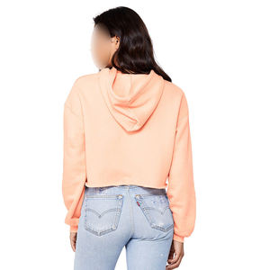 Vente en gros OEM/ODM sweats à capuche pour femmes, pull court élégant de haute qualité vestes à capuche pour Streetwear - Product Image 3