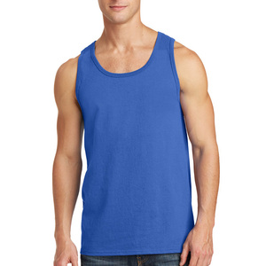 Camisetas sin Mangas de Alta Calidad al por Mayor, Personalizadas, 100% Algodón, para Correr, Lisas, 180 g/m², Camisetas de Gimnasio para Hombre - Product Image 4