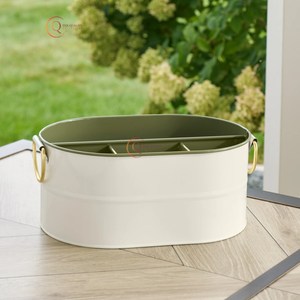 Nueva colección Metal Storge Caddy Soporte de especias de mesa hecho a mano con excelente calidad Utensilios de cocina rústicos Decoración en superventas - Product Image 3