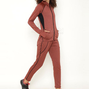 Ropa deportiva de alta calidad de algodón de moda para mujer, chándales, ropa deportiva para correr, chándales para mujer - Product Image 2