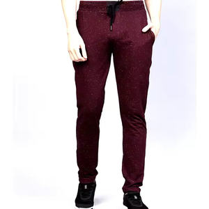 2025 dernière conception OEM ensemble de joggings pour hommes couleur unie respirant pantalon uni longue durée Durable avec le meilleur Style décontracté - Product Image 1