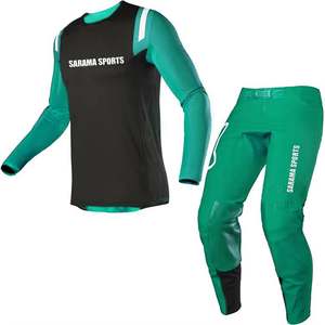 Vêtements de motocross personnalisés entièrement personnalisés adulte Racing Jersey pantalon coupe-vent motard moto course costume imprimé Gear - Product Image 2
