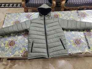 Custom Men's Plus Size Canvas Puffer Jacket <b>Winter</b> Heated Outdoor <b>Sports</b> - Product Image 2