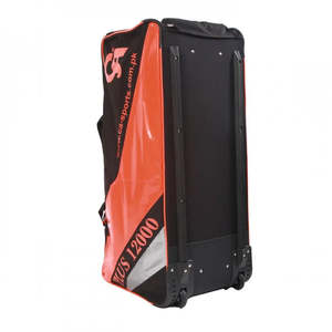 Sac de cricket CA Plus 12000 avec roulettes noir/orange - Solution de rangement pour équipement - Product Image 4