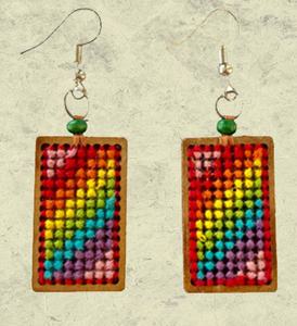 Pendientes de cuentas para mujer, pendientes de cuentas personalizados, pendientes de cuentas múltiples, joyería festiva para mujer al mejor precio, pendientes de cuentas. - Product Image 5