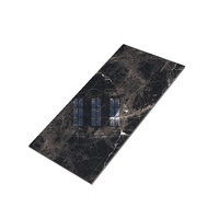 Carreaux de sol en porcelaine bleu onyx de qualité supérieure, entièrement polis et émaillés, 800x1600 mm, pour salle de bain et comptoir de cuisine