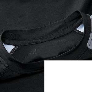 Rash Guard à manches longues de Compression pour hommes personnalisés de haute qualité pour BJJ Training Gym MMA Tops T-shirt - Product Image 6