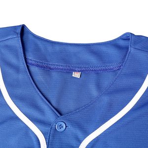Vêtements de sport cousus pour jeunes avec broderie personnalisée de haute qualité, sublimation, maillot de baseball noir personnalisé pour hommes - Product Image 5