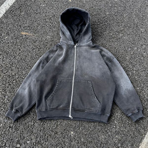 Sudaderas con Capucha de Lujo Personalizadas, Gruesas, de Algodón Premium, Transpirables, con Hombros Caídos, Cremallera de Alta Calidad - Product Image 5