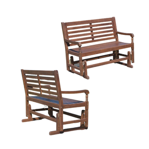 Vente en gros de banc de planeur Nantucket durable Banc de jardin en bois d'extérieur au design moderne de luxe fabriqué au Vietnam - Product Image 4