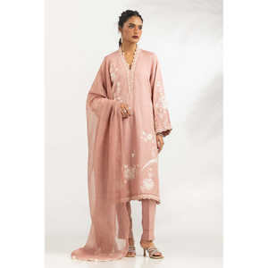 ชุดสูทปักลายผ้าไหมวิสโคส 3 ชิ้นสำหรับผู้หญิง รุ่น IPSTD-44741 สวยสง่าและมีสไตล์ - Product Image 4