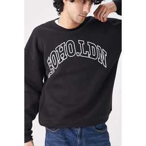 Sweat à capuche noir pour hommes pour un confort quotidien Sweat-shirt confortable - Product Image 2