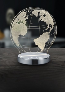 Lampada da tavolo modello Map of the World, temperatura regolabile, 7W 400Lm (Trio Lighting R52481106) - Product Image 3