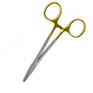 Controlador de soporte de aguja Mayo Hegar alemán Premium, controlador de aguja de acero inoxidable de grado quirúrgico de 5 pulgadas, instrumentos médicos dentales - Product Image 5