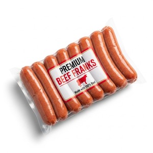 Top Deal en hot dogs de carne congelada sellados al vacío para una larga vida útil perfecta para camiones de comida y cadenas de comida rápida - Product Image 3