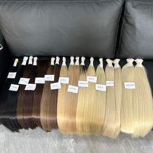 Pour Ombre 4.0/10.0 Extensions de cheveux humains vierges de haute qualité Tendance chaude Style slave Structure forte Texture soyeuse lisse Natura - Product Image 5