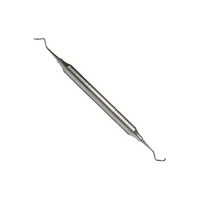ทันตกรรม 204s ด้านหลังเคียว Scaler ใบมีดโค้งรอบจับเครื่องมือทันตกรรม - Product Image 1