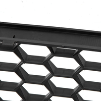 Auto Frontstoßstangen-Lüftungsgitter Abdeckung für VW POLO-GTI MK4 9N3 2006 2007 2008 2009 ABS Schwarz Hochwertig