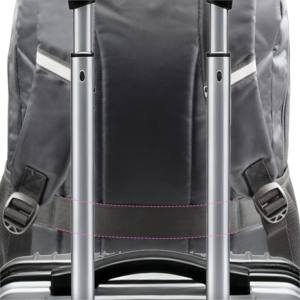 Sac à dos pour ordinateur portable tendance pour hommes et femmes, en polyester, capacité de 38,5 L, bandoulière arquée pour les voyages d'affaires, l'école et les loisirs - Product Image 6