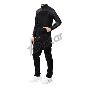 Trajes deportivos de otoño personalizados Chándales cómodos de alta calidad con cremallera Lisa Ropa deportiva de entrenamiento para hombres - Product Image 2