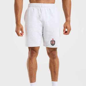 Custom Men's Athletic <b>Zipper</b> Pocket Sports <b>Shorts</b> Hot Summer Polyester Cotton Fitness Jogger Workout Solid Printed Casual - Product Image 4