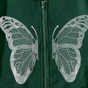 Stylish design Men <b>Rhinestones</b> <b>Hoodies</b> lightweight hot sale anti wrinkle breathable <b>Rhinestones</b> men's <b>hoodies</b> with high quality - Product Image 2