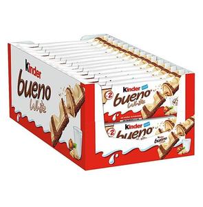 Barras Dobles de Chocolate Kinder Bueno, Barquillos Crujientes con Crema de Avellanas, Venta al por Mayor - Product Image 5