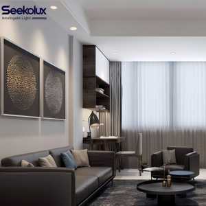 Plafonnier LED COB anti-éblouissement moderne IP44 9W 15W 24W Haut Lumen RA90 Découpe 75mm 90mm Aluminium Plafonnier LED moderne pour intérieur - Product Image 4