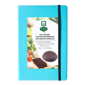 Quaderno Promozionale Ecologico con Massima Percentuale di Fibra di Grano, Gadget Rispettosi dell'Ambiente - Product Image 3