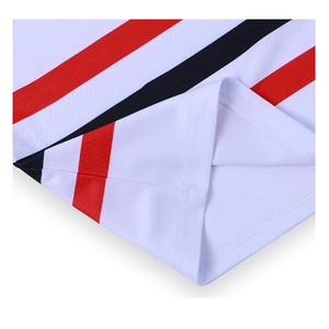 Camiseta de hockey de equipo de sarga de aparejos OEM, jersey de hockey sobre hielo de práctica de sublimación personalizada para adultos - Product Image 3