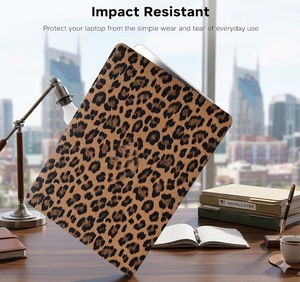 Funda Protectora Rígida de Piel Sintética con Estampado de Leopardo de Lujo <span class=keywords><strong>para</strong></span> Laptop <span class=keywords><strong>MacBook</strong></span> Air 13/15 M2 M3 y <span class=keywords><strong>MacBook</strong></span> Pro 14/16 2024 - Product Image 5