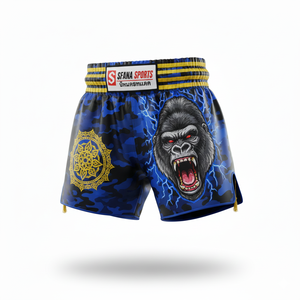 Pantalones Cortos de Muay Thai, Kickboxing y MMA para Hombre, Ligeros, de Secado Rápido, Transpirables, Duraderos, Tela de 180g, Alta Calidad, para Entrenamiento y Gimnasio - Product Image 6