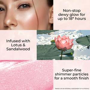 Crema Iluminadora Lumi-Glow con Loto y Sándalo - Prebase Facial Herbal Iluminadora - Product Image 3