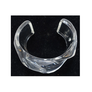 Bijoux en acrylique Bracelet Bangle Boucles d'oreilles Boîte cadeau de bijoux avec gravure Logo pour une utilisation à la main pour les bijoux de mode - Product Image 6